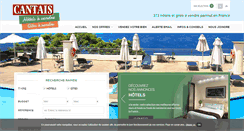 Desktop Screenshot of hotels-a-vendre.com